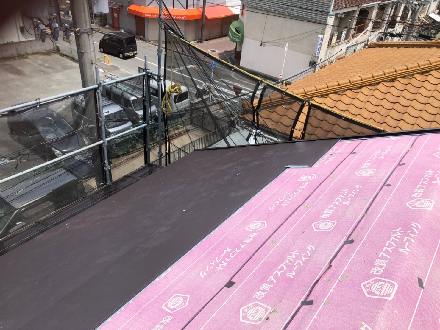 ガルテクトブラウンカバー工法